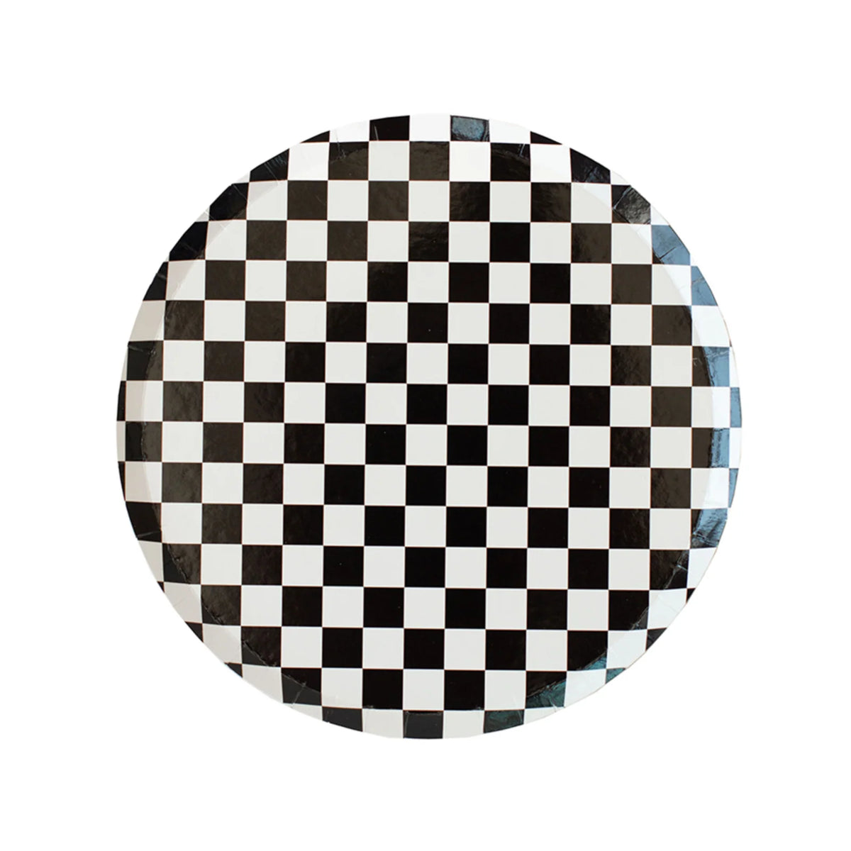 Classic white dinner plates with subtle checkered pattern stacked together