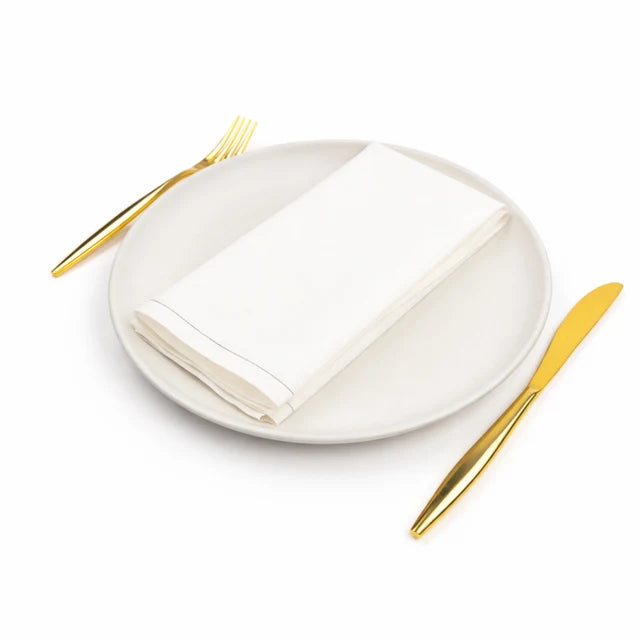 White rabbit linen look fabric with natural texture detail
