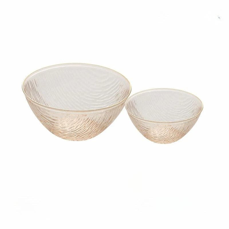 two apricot bowls from le fete's elevated plasticware