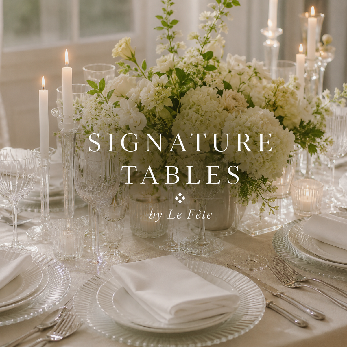 Signatory Table Example Signature Tables – Le Fête