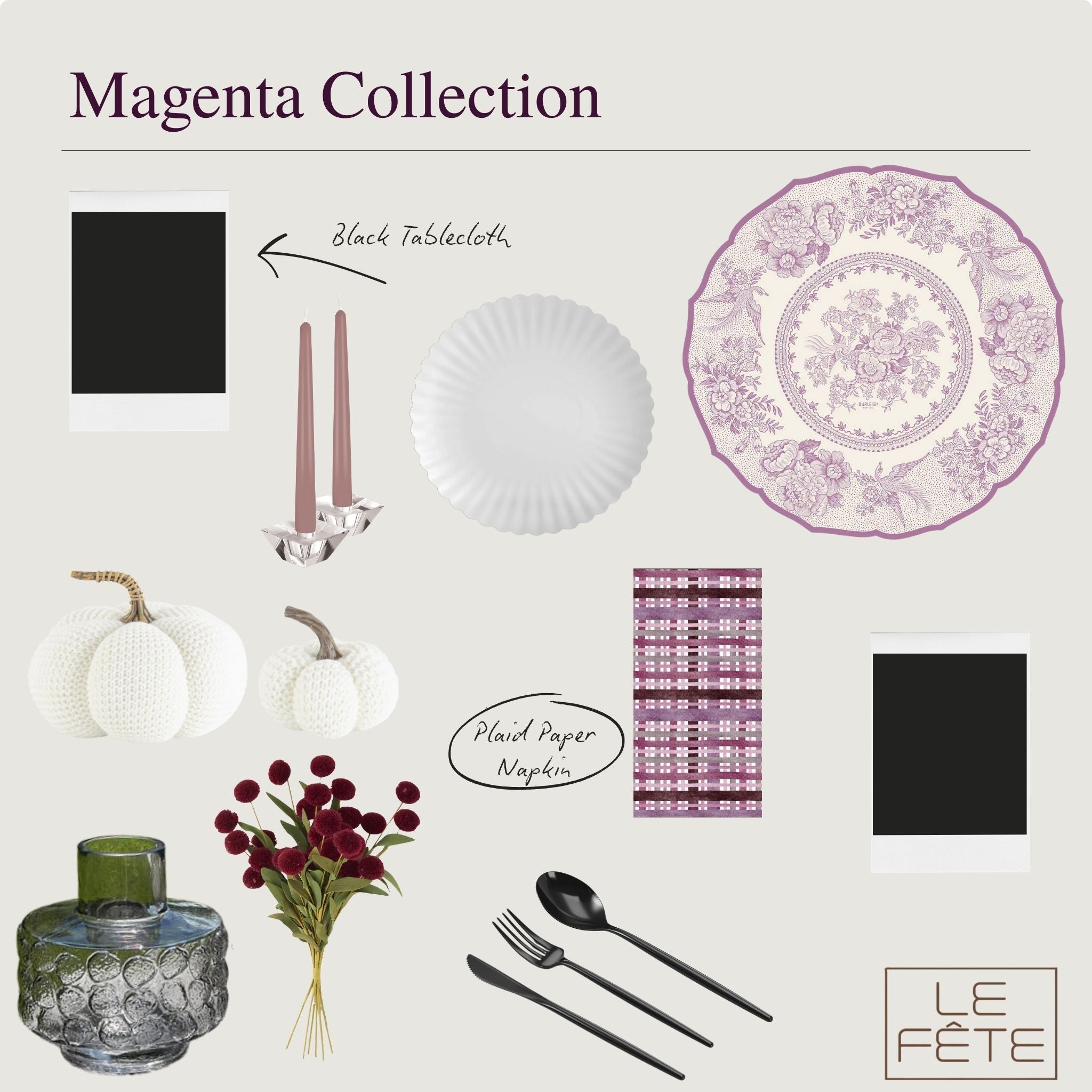 beautiful-magenta-tableware-and-decor